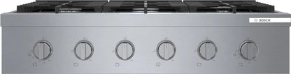 BOSCH RGM8658UC Bosch 800 Series Gas Rangetop 36'' Stainless Steel Rgm8658uc