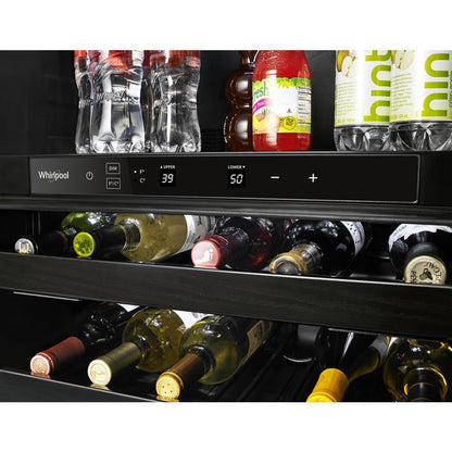 WHIRLPOOL WUB35X24HZ 24-inch Wide Undercounter Beverage Center With Towel Bar Handle- 5....