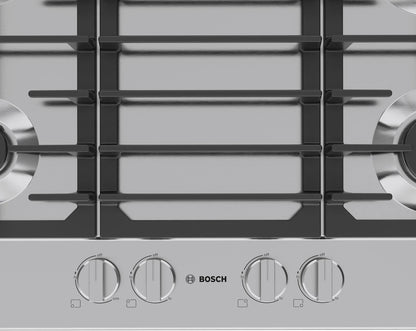 BOSCH NGM3051UC Bosch 300 Series Gas Cooktop Stainless Steel