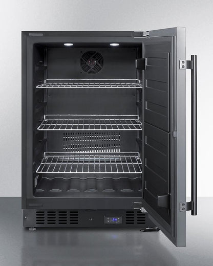 SUMMIT SCFF53BSS Frost-free Built-in Undercounter All-freezer for Residential or COM...