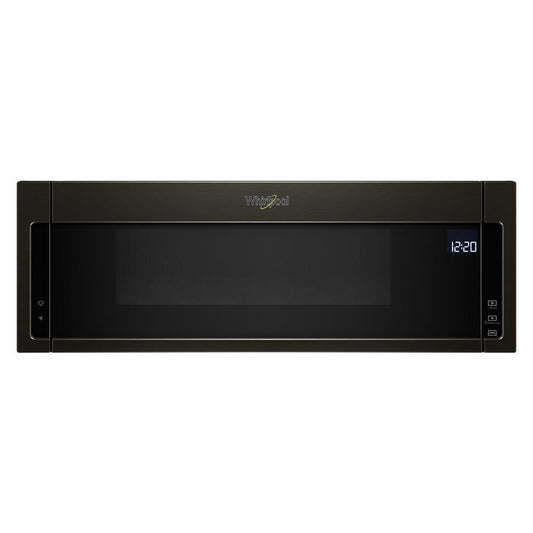 WHIRLPOOL WML75011HV Whirlpool 1.1 Cu. Ft. Low Profile Microwave Hood - Black Stainless