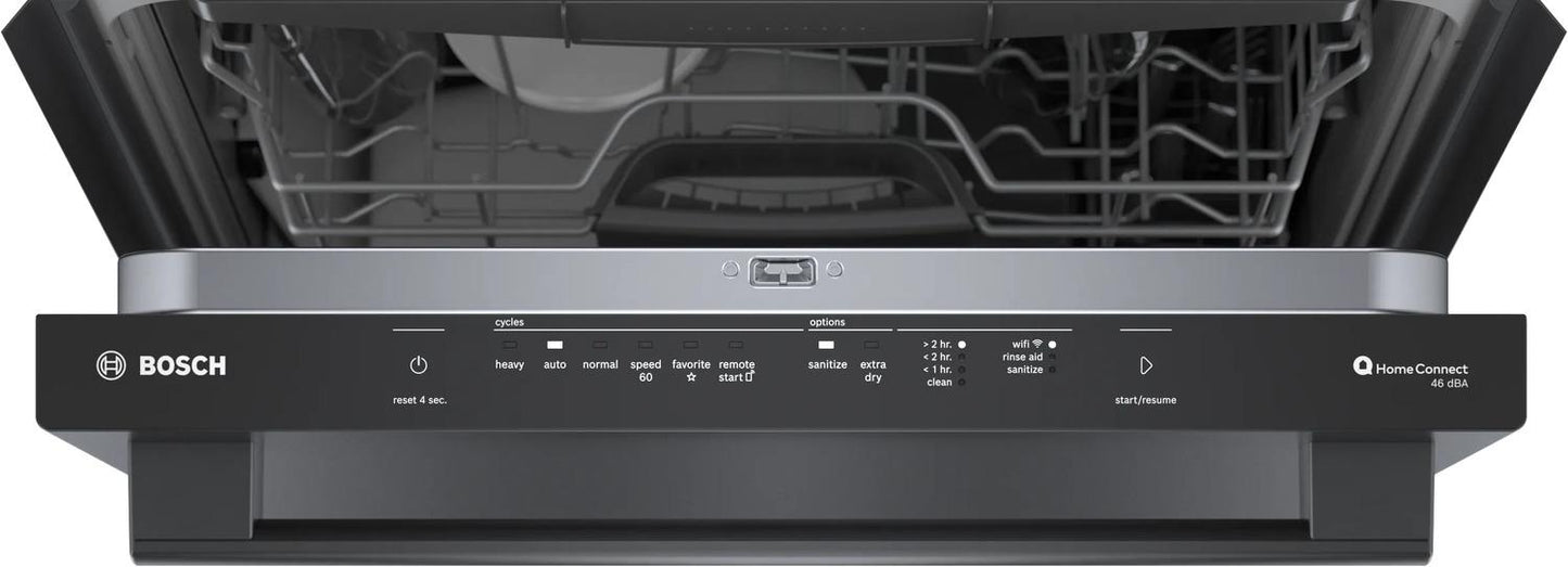 BOSCH SHX5AEM4N Bosch Dishwasher 24"" Black Stainless Steel