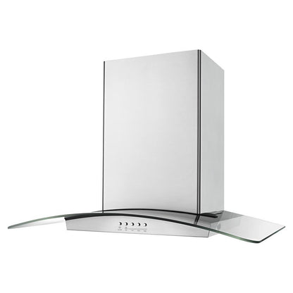 WHIRLPOOL WVW75UC0DS Stainless Steel Whirlpool 30 Inch Convertible Glass Kitchen VENT...