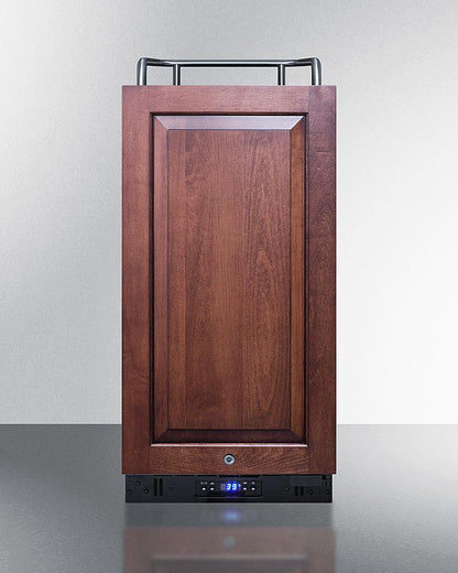 SUMMIT SBC15NKIF 15"" Wide, Built-in, Commercially Listed Kegerator, Auto Defrost WIT...