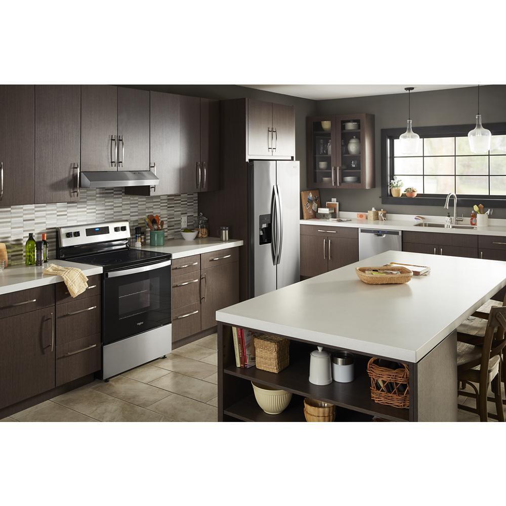 WHIRLPOOL WRS555SIHZ Whirlpool 36-inch Wide Side-by-side Refrigerator - 25 Cu. Ft. - ...