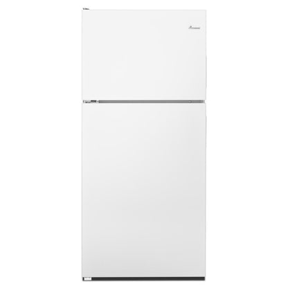 AMANA ART318FFDW 30-inch Wide Top-freezer Refrigerator With Glass Shelves - 18 Cu. F...