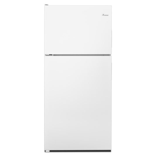 AMANA ART318FFDW 30-inch Wide Top-freezer Refrigerator With Glass Shelves - 18 Cu. F...
