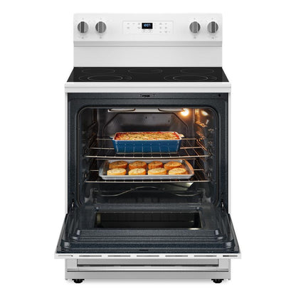 MAYTAG MFES4030RW Maytag 30-inch Wide Electric Range With Steam Clean - 5.3 Cu. Ft.