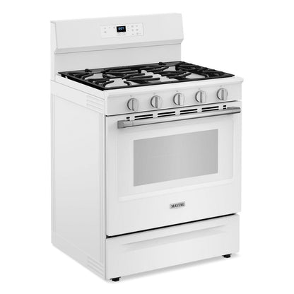 MAYTAG MFGS4030RW Maytag 30-inch Wide Gas Range With Steam Clean - 5.0 Cu. Ft.