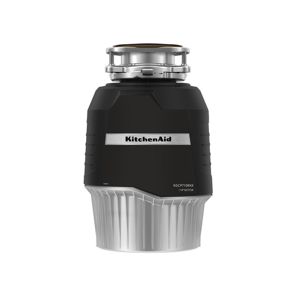 KITCHENAID KGCP710RXX 1 HP Continuous Feed Garbage Disposal With 4-stage Multigrind TE...