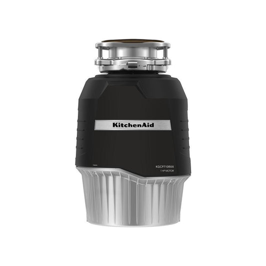 KITCHENAID KGCP710RXX 1 HP Continuous Feed Garbage Disposal With 4-stage Multigrind TE...