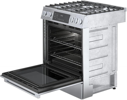 BOSCH HDI8056U Bosch Dual Fuel Slide-in Range 30'' Stainless Steel