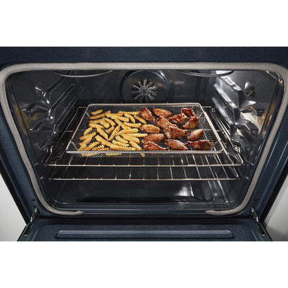 MAYTAG MER7700LZ Maytag Electric Range With Air Fryer and Basket - 5.3 Cu. Ft.