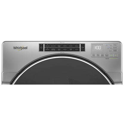 WHIRLPOOL WHD862CHC Whirlpool 7.4 CU.FT Closet Depth Front Load Heat Pump Dryer WITH...