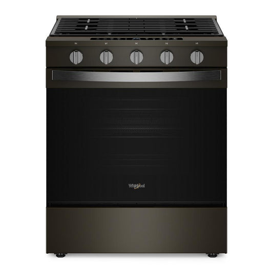 WHIRLPOOL WSGS7530RV 30-inch Smart Slide In Gas Range With Air Cooking Technology, No PR...