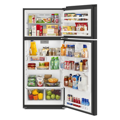 WHIRLPOOL WRTX5328PB Whirlpool 28-inch Wide Top-freezer Refrigerator - 16.3 Cu. Ft.