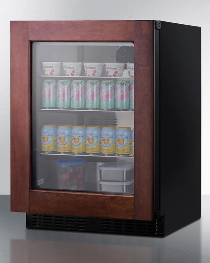 SUMMIT ASDG2411PNR 24"" Wide Built-in Beverage Center, Ada Compliant (panel Not Included)