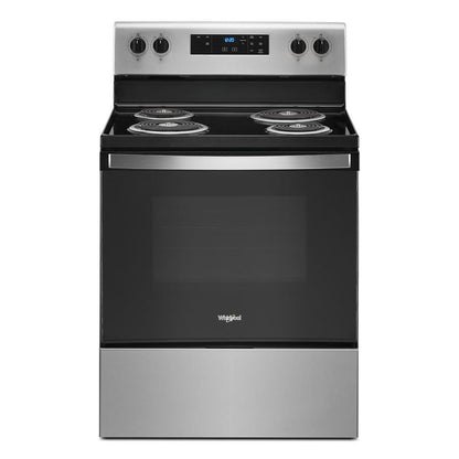 WHIRLPOOL WFC150M0JS 4.8 Cu. Ft. Whirlpool Electric Range With Keep Warm Setting