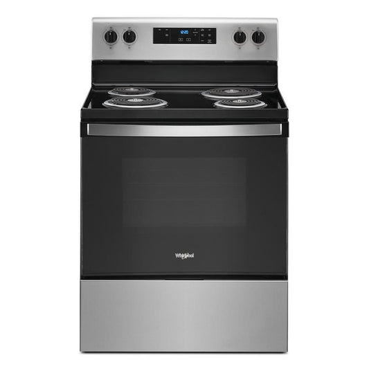 WHIRLPOOL WFC150M0JS 4.8 Cu. Ft. Whirlpool Electric Range With Keep Warm Setting