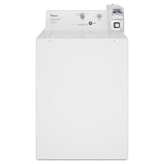 WHIRLPOOL CAE2745FQ Whirlpool Commercial Top-load Washer, Coin Equipped - White