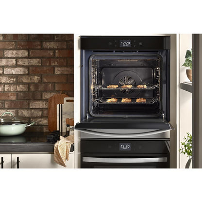WHIRLPOOL WOD52ES4MB Whirlpool 5.8 Cu. Ft. 24 Inch Double Wall Oven With Convection