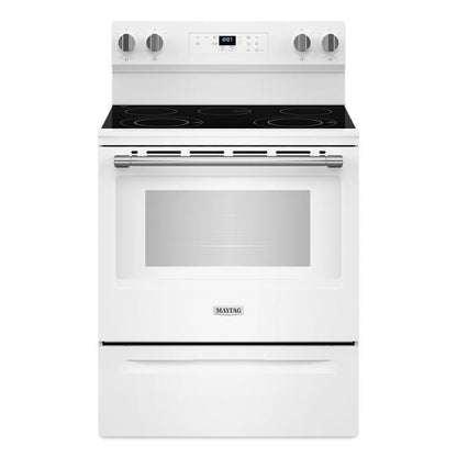 MAYTAG MFES4030RW Maytag 30-inch Wide Electric Range With Steam Clean - 5.3 Cu. Ft.