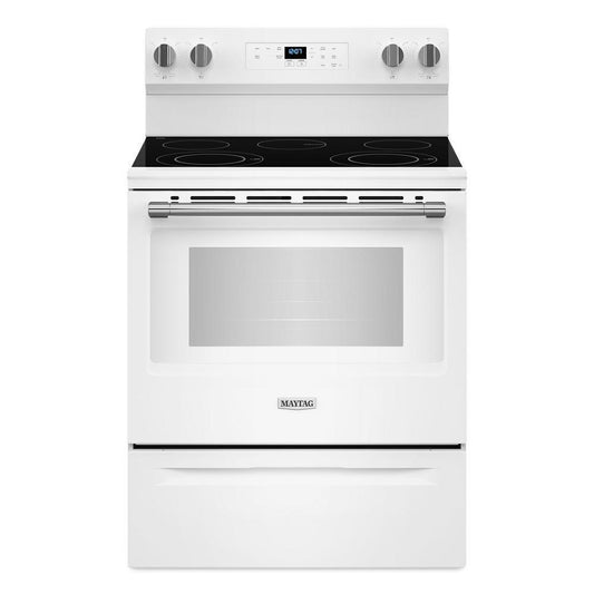 MAYTAG MFES4030RW Maytag 30-inch Wide Electric Range With Steam Clean - 5.3 Cu. Ft.