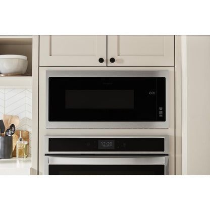 WHIRLPOOL WMT50011KS 1.1 Cu. Ft. Built-in Microwave With Slim Trim Kit - 14"" Height