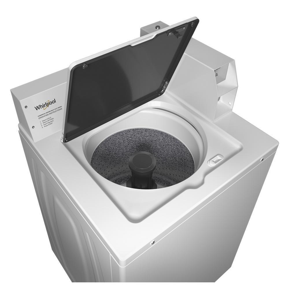 WHIRLPOOL CAE2779JQ Commercial Top-load Washer With Factory-installed Coin Drop and COI...