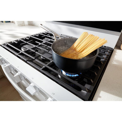 WHIRLPOOL WFGS7530RW 30-inch Smart Gas Range With Air Cooking Technology, Steam/self CLE...
