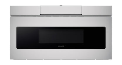 SHARP SMD3070ASY 30 In. 1.2 Cu. Ft. 950w Sharp Stainless Steel Microwave Drawer
