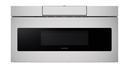 SHARP SMD3070ASY 30 In. 1.2 Cu. Ft. 950w Sharp Stainless Steel Microwave Drawer