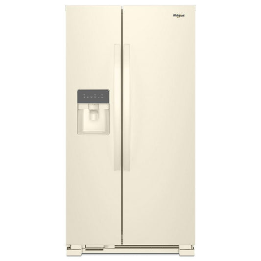 WHIRLPOOL WRS315SDHT Whirlpool 36-inch Wide Side-by-side Refrigerator - 25 Cu. Ft. - ...
