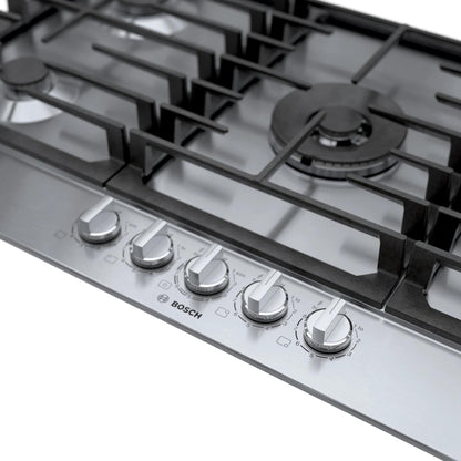 BOSCH NGM8659UC Bosch 800 Series Gas Cooktop 36"" Stainless Steel Ngm8659uc