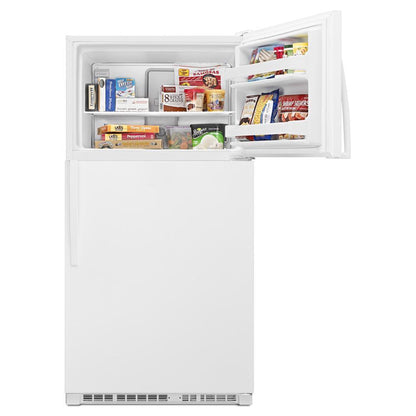 WHIRLPOOL WRT311FZDW White Whirlpool 33"" Wide Top-freezer Refrigerator With Ez CONNEC...