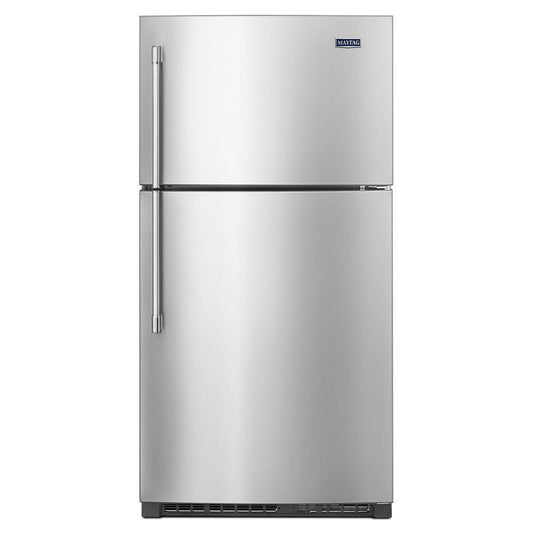MAYTAG MRT711SMFZ Maytag 33-inch Wide Top Freezer Refrigerator With Evenair CO...