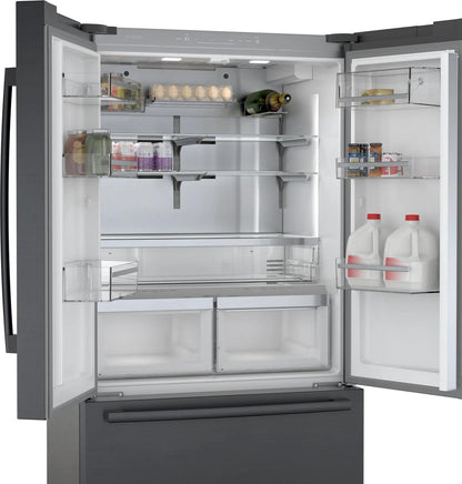 BOSCH B36CT80SNB Bosch French Door Bottom Mount Black Stainless Steel