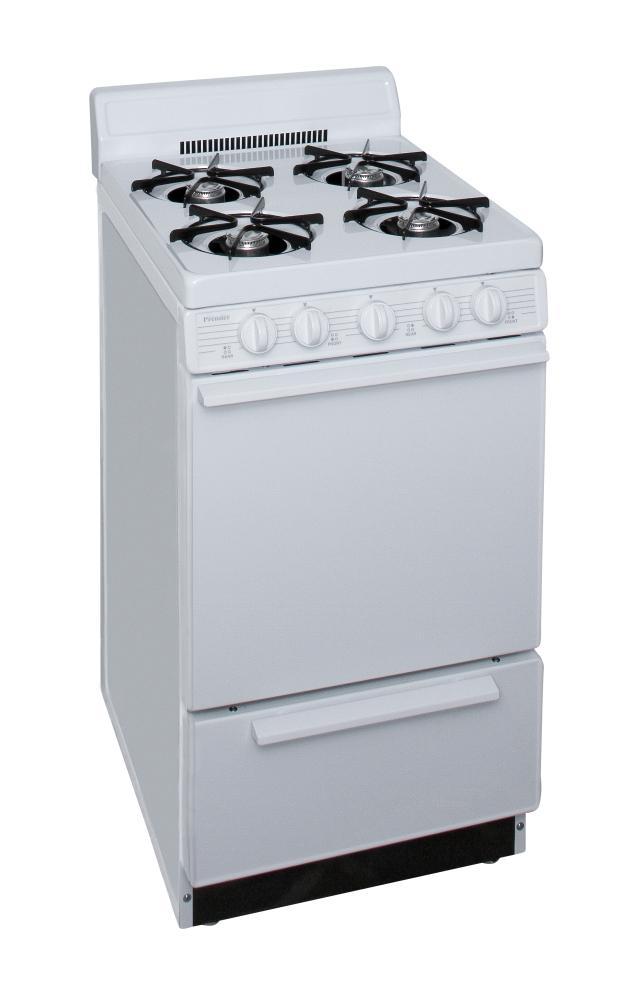 PREMIER SAK100OP Premier 20-inch Gas Range (color: White On White)