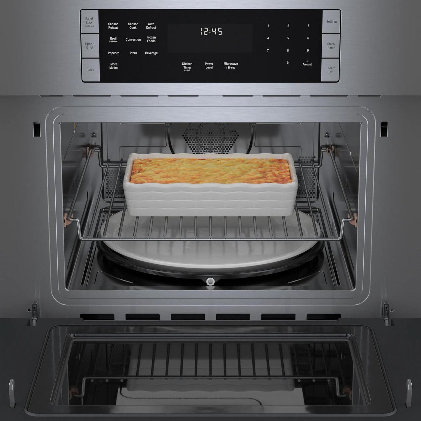 BOSCH HMC80252UC Bosch Hmc80252uc 30"" Speed Oven 800 Series - Stainless Steel