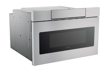 SHARP SMD2470ASY 24 In. 1.2 Cu. Ft. 950w Sharp Stainless Steel Microwave Drawer