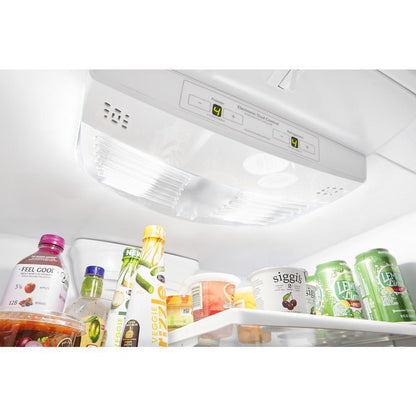 WHIRLPOOL WRB322DMHV Whirlpool 33-inch Wide Bottom-freezer Refrigerator - 22 Cu. Ft. ...