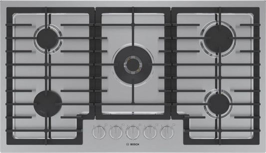BOSCH NGM8659UC Bosch 800 Series Gas Cooktop 36"" Stainless Steel Ngm8659uc