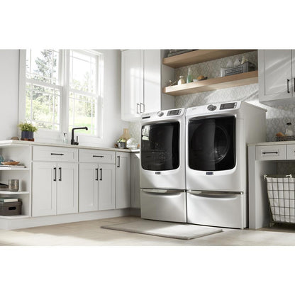 MAYTAG MED5630HW Maytag Front Load Electric Dryer With Extra Power and Quick Dry ...