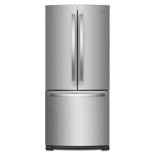WHIRLPOOL WRF560SMHZ Whirlpool 30-inch Wide French Door Refrigerator - 20 Cu. Ft. - F...