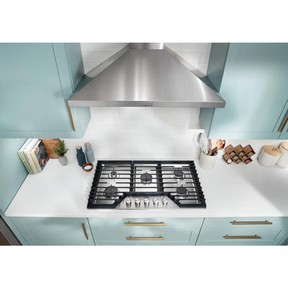 WHIRLPOOL WCGK7036PS Whirlpool 36-inch Gas Cooktop With Fifth Burner