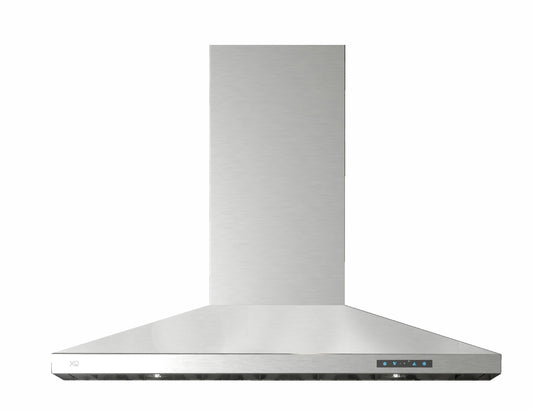 XO APPLIANCE XOJ36SC 36"" 600/395 Cfm Italian Made Wall Mount Chimney Range Hood Stainless