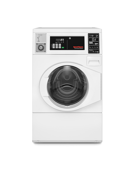 SPEED QUEEN FV6010WN Light Commercial Coin Drop Front Control Front Load Washer