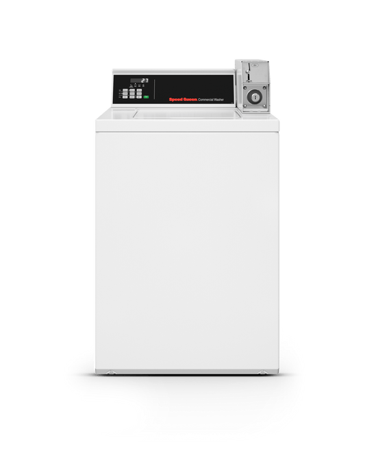 SPEED QUEEN TV6000WN Speed Queen Light Commercial Coin Drop Top Load Washer