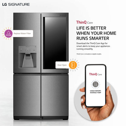 LG URNTC2306N LG Signature 23 Cu. Ft. Smart Wi-fi Enabled Instaview DOOR-IN-D...