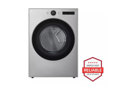 LG DLGX5501V 7.4 Cu. Ft. Ultra Large Capacity Smart Front Load Gas Dryer With SE...